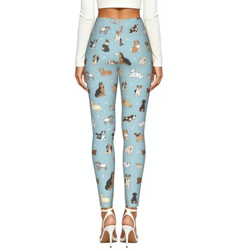 Leggings elásticos de longitud completa con estampado original 4