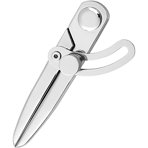 WUTA Wing Divider High Polished 304 Stainless Steel Adjustable Spacing Compass Wing Divider Scriber Leather Regulation Tools Edge Creaser DIY for Woodworking Leather Marking