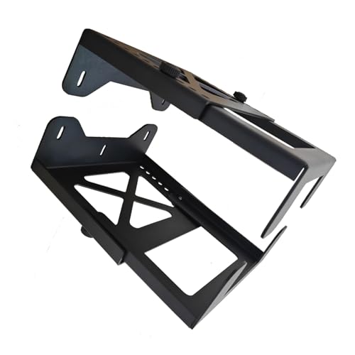 Maigridy Soporte para computadora portátil debajo del escritorio, bandeja para PC, NAS, servidores de CPU, accesorios de almacenamiento, soporte de consolas