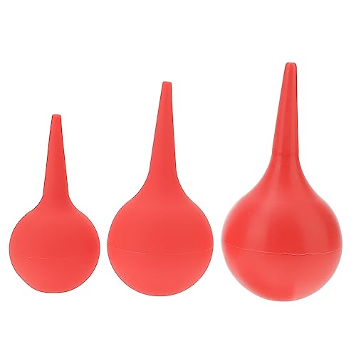 FRCOLOR 6 Piezas exprimir limpiador bulbo de del oído bulbo de succión del oído limpiador de oídos limpieza de oídos de bulbo de oído soplador de goma bola que sopla suciedad