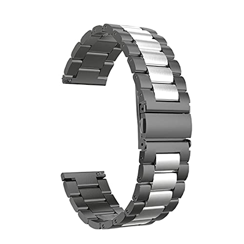 Bracelet de montre EKSED or 22mm en acier pour sublimer vos tenues de bureau