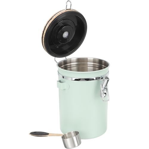 Contenedor hermético para granos de café acero inoxidable