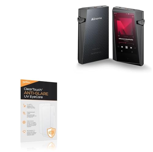 BoxWave Screen Protector Compatible With Astell & Kern SR35 - ClearTouch Anti-Glare Anti-UV EyeCare (2-Pack), Filters out Harmful Blue Light Reduce Fatigue