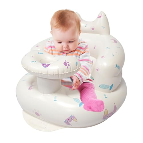 Chaise blow up pour bébé pliable avec support de dossier ergonomique