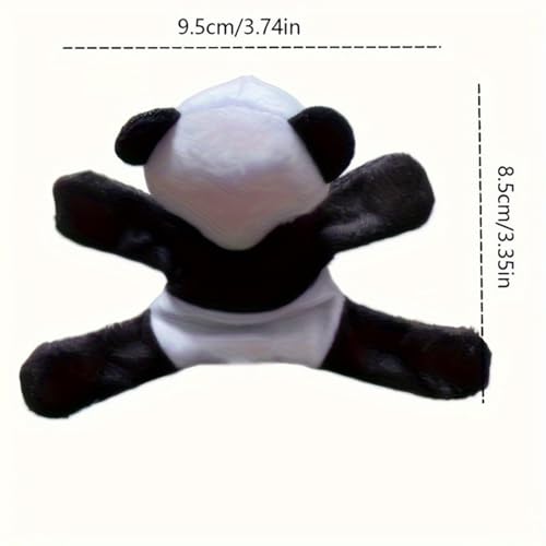 Imanes de Peluche Panda de 5 Unidades miniatura 3