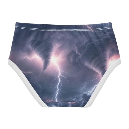Tornadoes Toddler Girl Underwear, Cotton Girls Underwear, 2T–8 Years2