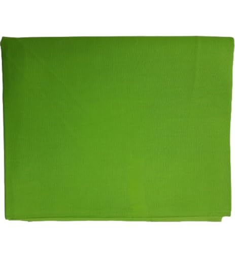 Image of 100% Cotton 2.20 Meter Poplin Cloth Material Fabric Unstitched Cloth for Women's Saree Skirts, Petticoats, Pyjamas, Patiyala Pants, Salwar (Forest Green)