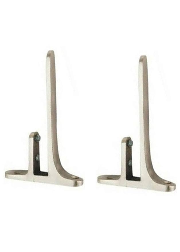 See full amazon price history chart for SANA Cast Iron F Bracket in Silver Matt Finish, for 12 MM Thick Glass Shelf Or Ply Shelf (4"-100mm, 2) SANA Cast Iron F Bracket in Silver Matt Finish, for 12 MM Thick Glass Shelf Or Ply Shelf (4"-100mm, 2) (B0CZJG1ZTS) Amazon Price History, Amazon Price Tracker