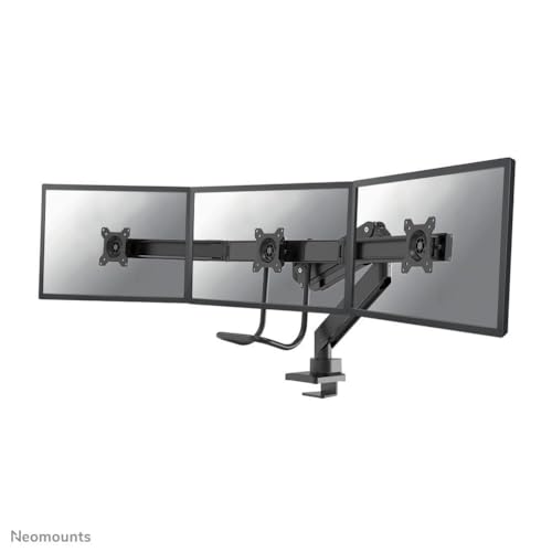 Bras de moniteur NM-D775DX3BLACK articulé pour alignement triple écran 17-24