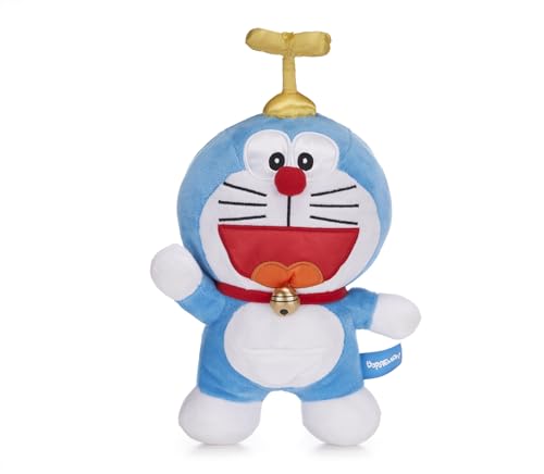 Doraemon 11"/28cm Doraemon Robotic Cat in Helix Hat Anime So