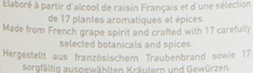 Antidote Original Gin - Premium Qualität - Hergestellt aus französischen Trauben - 17 aromatische Pflanzen, 5 Destillationen - 40% (1 x 0,70 L) – Bild 5