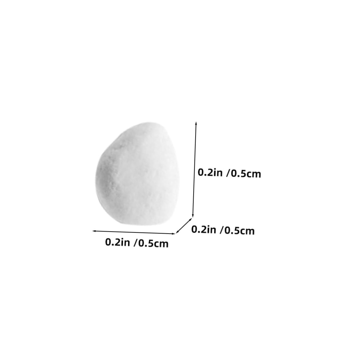 Gogogmee Aquarium Stone Gravel Decorative Rocks for Succulent Plants Fish Tank Rocks Clay Pebbles for Planters