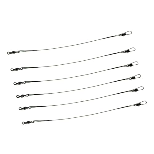 Fishing Leader de Acero Inoxidable 15 cm para Pesca miniatura 1