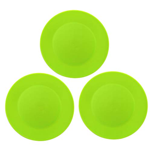Yuyuhua Plastic Plates Reusable Bpa-Free Dishwasher And Microwave Safe Colorful Set Of 12 For Parties Wedding Indoor Or Outdoor Use #TOP7
