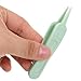 LALAFINA Baby Nose Cleaner Precision Tweezers with Round Soft Tips Infant Booger Remover for Safe Nasal Care and Comfortable Breathing