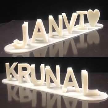 MINT MALL-Personalized Dual Name Illusion 3D Flip Name Plate | Custom Couple Name Gift | Rotating Optical Illusion Desk Name Stand | Anniversary, Wedding & Birthday Gift-image-47