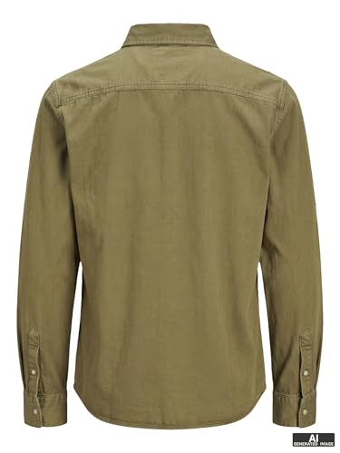 Image of Jack & Jones Men's Jjesheridan Shirt L /S Noos Jjesheridan Shirt L /S Noos (Pack of 1)