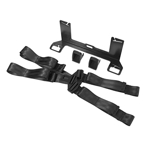 Shkalacar Car Child Seat Restraint Anchor Mounting Kit, Cars Seat Mount Bracket Universal Steel Latch for ISOFIX Belt Connector Seat Belt Bracket Latch Cover