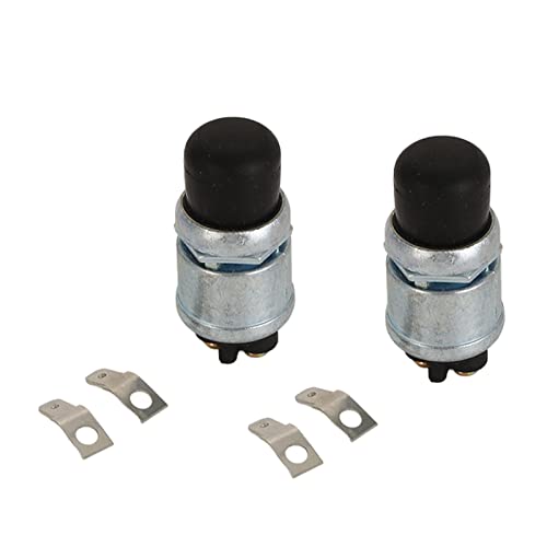 2pcs Horn Switch Button 12V 17318 G1 Replacement for EZGO Cart 1993-2022