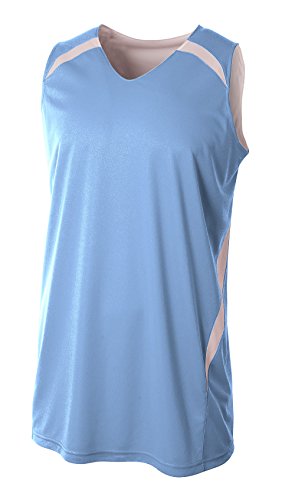 Maillot double jersey homme pour entraînement et running bleu L