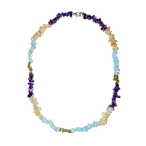 Collier multicolore baroque en perles naturelles pour sublimer vos tenues d'été