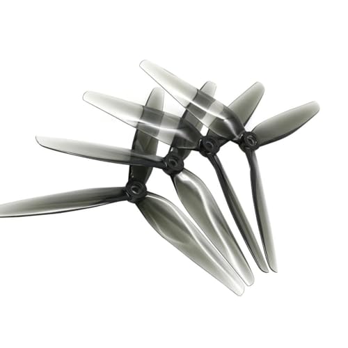 Hélices 7040 tripales rigides en polycarbonate avec moyeu de 5 mm