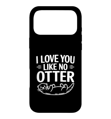 I Love You Like No Otter ���킢����������� �X�}�z�P�[�X iPhone 17 Pro Max �p