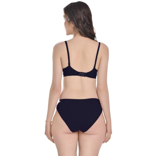 Image of SGC Sweden Women Mix Cotton Thongs Lingerie Set