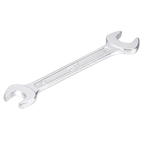 Sourcingmap Metric Double Open End Wrench Chrome Plated, 16mm x 18mm, 16 x 18mm