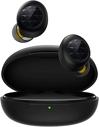 True Wireless Earbuds, realme Buds Q2 with Wireless Charging Case, Bluetooth 5.0 Stereo Earphones in-Ear Built-in Mic, 10mm Bass Boost Driver, USB C, Black