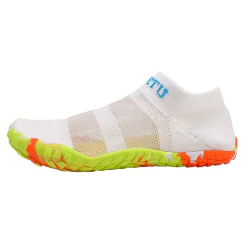 Generisch Zapatos de agua para parejas de cinco dedos suaves calcetines acuáticos de secado rápido ligeros cómodos zapatos de baño descalzos para nadar senderismo ciclismo deportes al aire libre playa