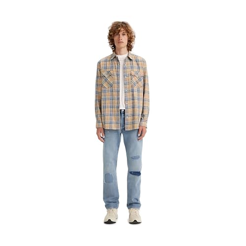 Image of Levi's Men's Mid Rise 501 Original Fit Regular Jeans