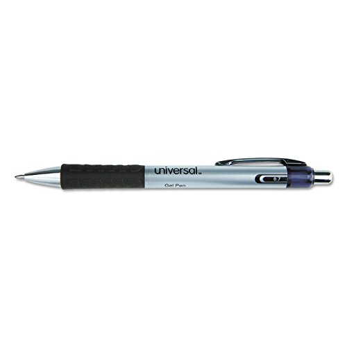 Bolígrafo roller gel retractil negro 0.7 mm x36