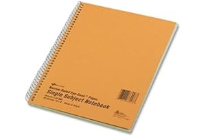 National Brand 1-Subject Pocket Spiral Notebook with Narrow Ruling and 80 Sheet Count (2-Pack)