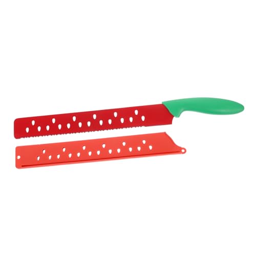 ABOOFAN 1pezzi Affettatore Per Anguria Inossidabile Strumento Ergonomico Per Feste e Speciali Accessorio Per Frutta e Pane Con Design Unico e