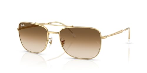 Image of RAY-BAN Unisex UV Protected Rectangle Sunglasses - 0RB3755