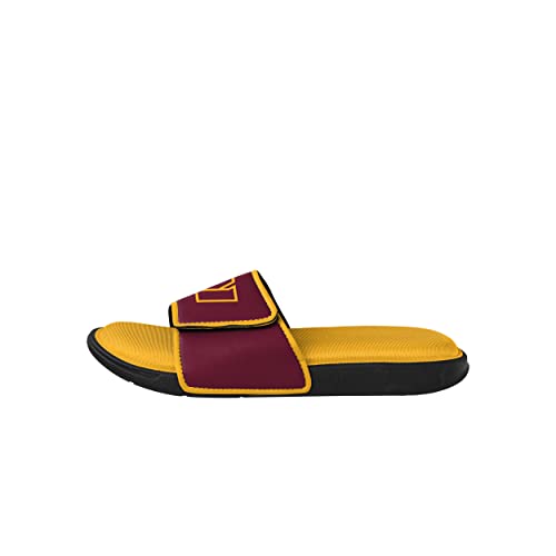 Image of FOCO mens NFL Team Logo Sport Shower Foam Slide Flip Flop Sandals