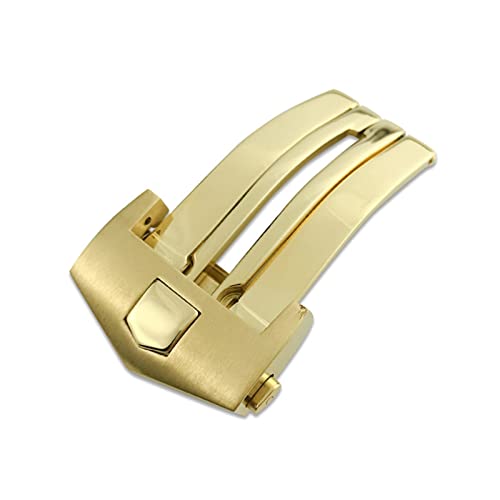Fermoir de montre en acier inoxydable 316L boucle ardillon haut de gamme 18 20 mm