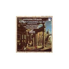 Vivaldi: 6 Flute Concertos Op [Audio CD] Beznosiuk, Lisa; Pinnock, Trevor; English Concert