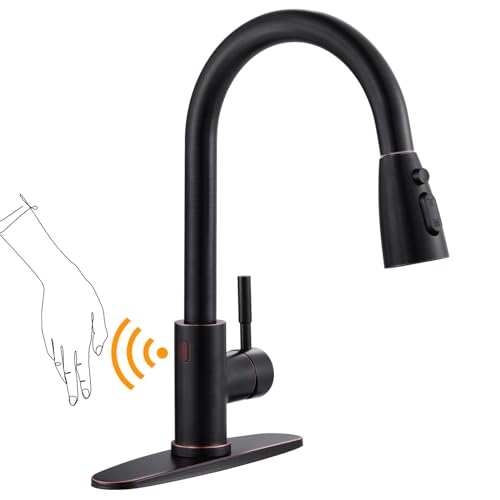 WOWOW Touchless Stainless Steel Kitchen Faucet