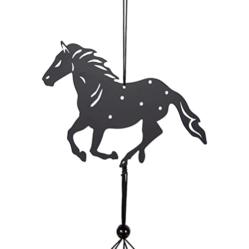 Vp Home 33" H Wild Horses Wind Chimes For Outside, Unique Horses Wild Windchimes Outdoor Decoration Garden Decor, Horse Wind Chimes Are Perfert Gift For Women, Mom, Grandma, Unisex #TOP4
