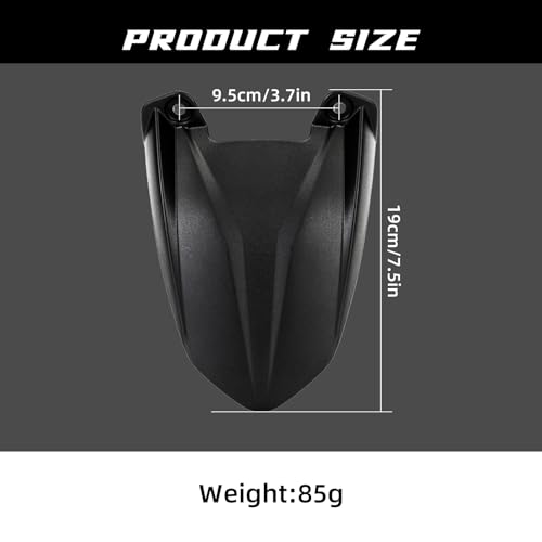 Image of Motorcycle Rear Fender Mudguard Fender Protector for Talaria Sting MX3 MX4 MX5 Electric Dirt Bike Black