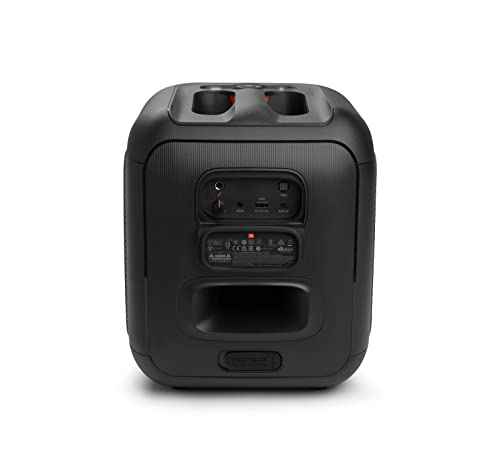 Image of JBL PartyBox Encore Essential Bluetooth Karaoke Party Speaker with PBM100 Wired Mic Bundle