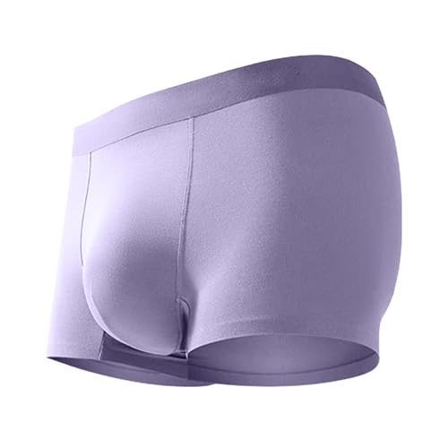 Genérico Calzoncillos Hombre Boxer, Bañador Hombre Boxer Ropa Interior Transpirable con DiseñO Sin Costuras para Una MáXima Comodidad Y Uso Diario VersáTil Color Liso Transpirable Suave Y EláStico