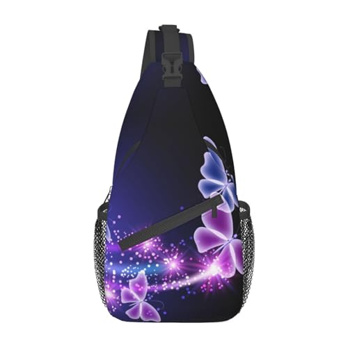 Sac à dos à bandoulière pour voyage et randonnée urbaine en noir
