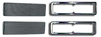 Hugger Performance '67-'72 Nova Vehicle Hood Louvers,