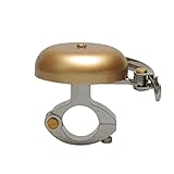Sonido claro: el anillo de la bicicleta está diseñado con un martillo de resorte, que puede proporcionarle una alarma de sonido clara cuando anda en bicicleta