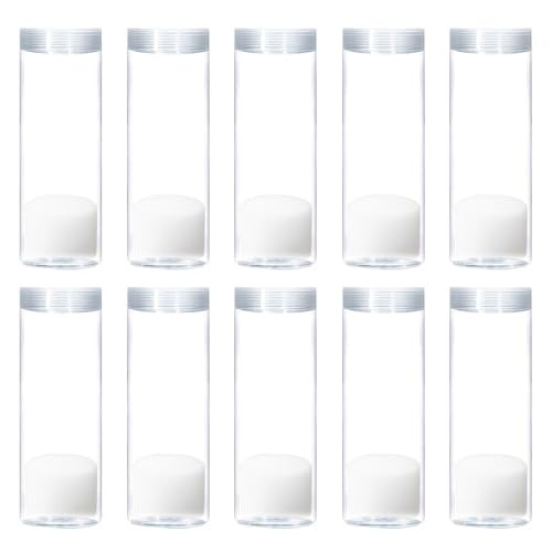 Tubos transparentes para monedas 32mm, pack de 10 miniatura 1