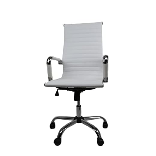 ZAZA Home - Modena - Bureaustoel - Wit