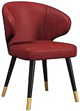 Usage largement: La chaise à manger rembourrée convient à la plupart des gens. Il est parfait pour votre cuisine, votre salle à manger, votre salon, un restaurant, un bistrot, un café et plus, qui peuvent être décorés dans un style urbain moderne utilisant ces chaises.